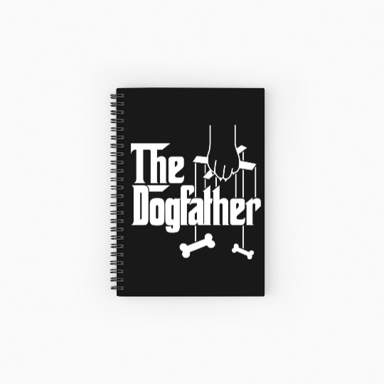 the dogfather Spiral Notebooks   Ruled Line