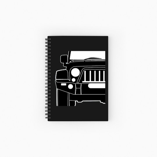 jeep wrang Spiral Notebooks   Ruled Line