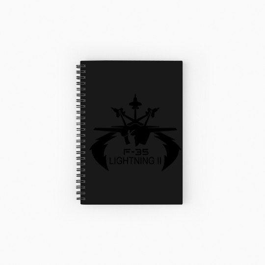 F 35 Lightning II Spiral Notebooks   Ruled Line