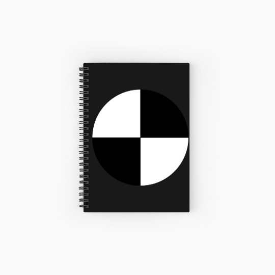 Crash Test Dummy Logo Spiral Notebooks   Ruled Line