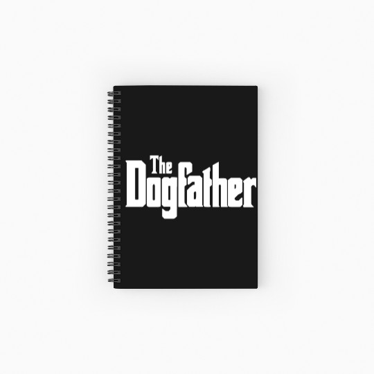 dog father Spiral Notebooks   Ruled Line
