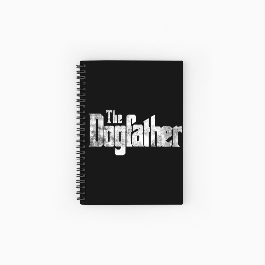 dog father Spiral Notebooks   Ruled Line