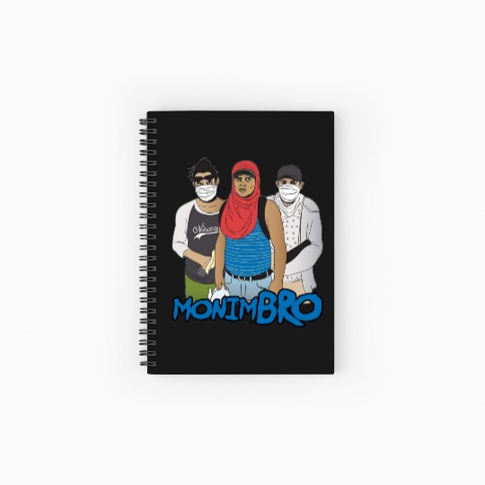 Monimbo Indigenous people of Nicaragua Spiral Notebooks   Ruled Line