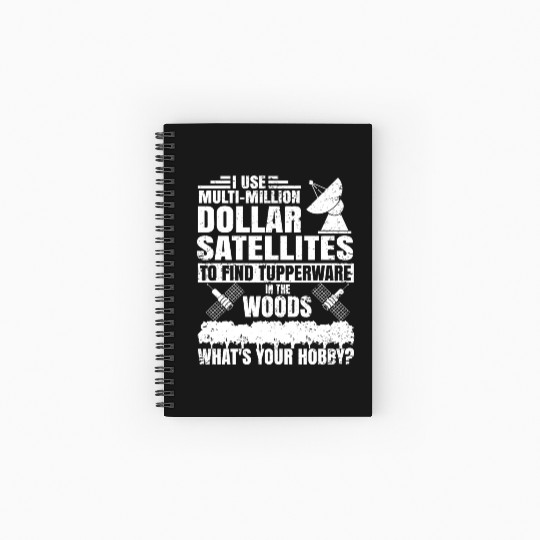 i use multi million dollar satellites to find tupp Spiral Notebooks   Ruled Line