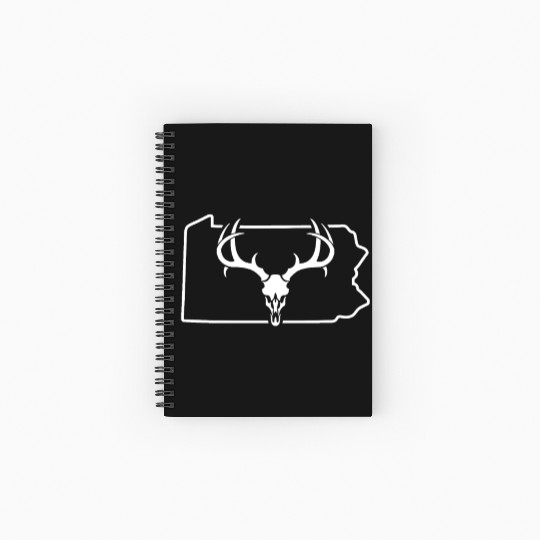Deer Hunting Guide Pennsylvania Deer Hunting Spiral Notebooks   Ruled Line
