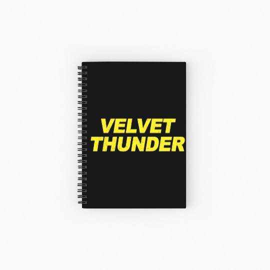 Velvet Thunder Brooklyn Nine Nine B99 Quotes Spiral Notebooks   Ruled Line