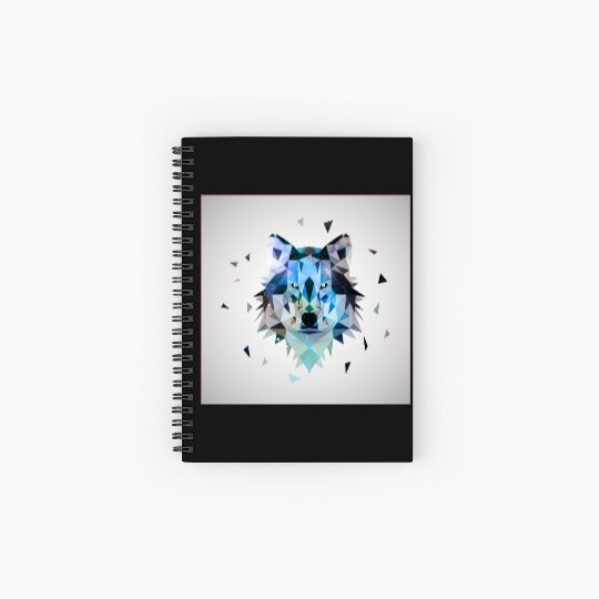 Wolf Spiral Notebooks   Ruled Line