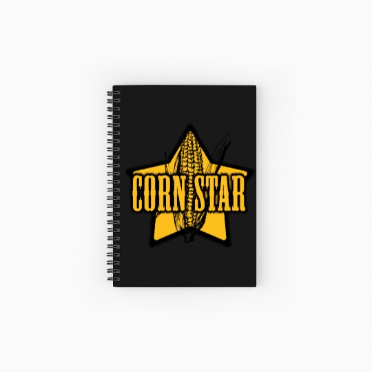 CORN STAR Farmer Spiral Notebooks   Ruled Line