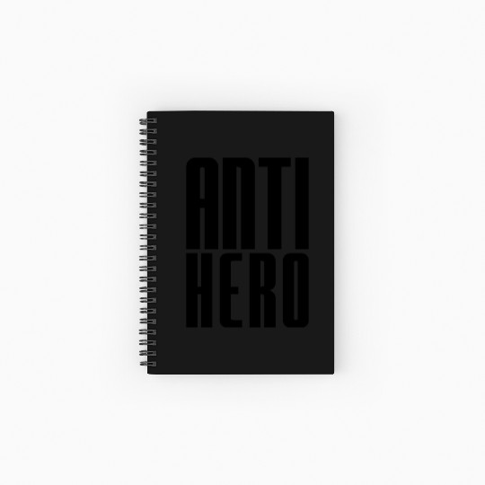ANTI HERO Spiral Notebooks   Ruled Line
