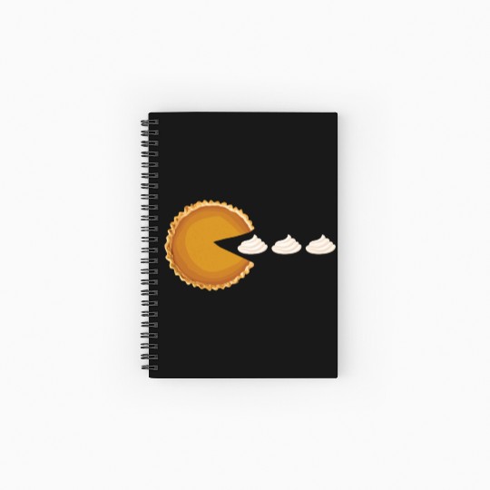 Thanksgiving Pumpkin Pie Love Pies Pumpkins Autumn Spiral Notebooks   Ruled Line