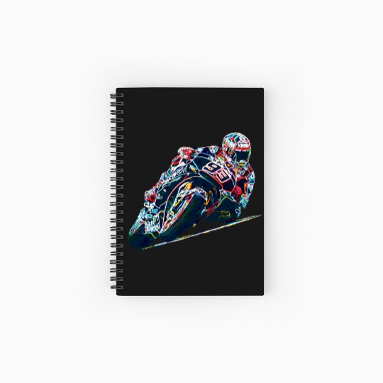 Marc Marquez MM93 - Ant Man Spiral Notebooks   Ruled Line