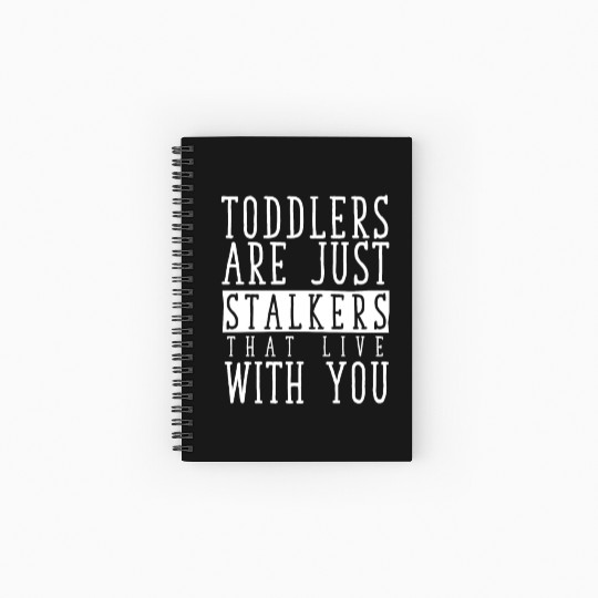 Toddler Stalkers Spiral Notebooks   Ruled Line