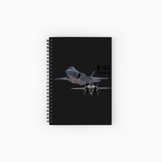F-35 Spiral Notebooks   Ruled Line