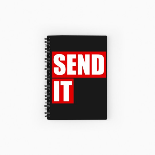 Send it Spiral Notebooks   Ruled Line