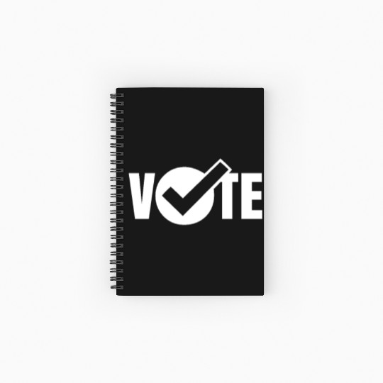 Vote Campaign Election Voting Voter Spiral Notebooks   Ruled Line