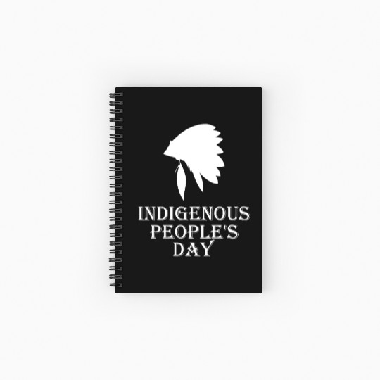 Indigenous People's Day holiday indigenous peoples Spiral Notebooks   Ruled Line