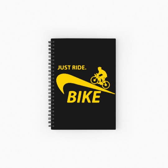 Cycling Bike Tour de Yorkshire Tour de France Spiral Notebooks   Ruled Line