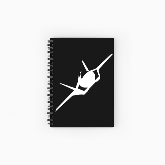 F-35 Lightning II Military Fighter Jet Aircraft Spiral Notebooks   Ruled Line