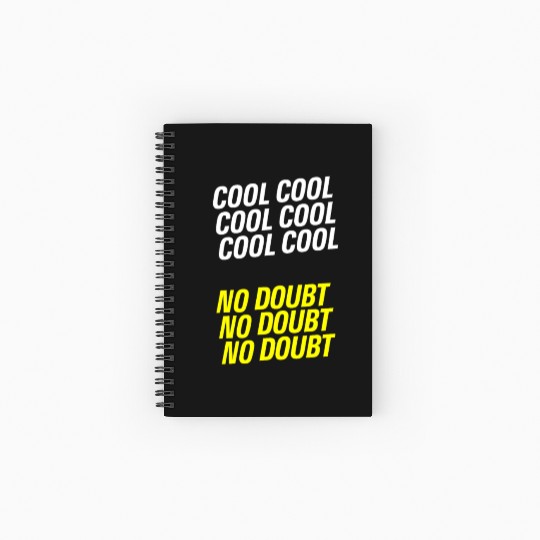 Brooklyn Nine Nine - Cool Cool Cool Spiral Notebooks   Ruled Line