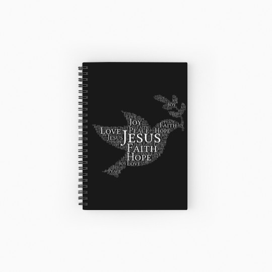 Holy Spirit Holy Spirit Holy Spirit Spiral Notebooks   Ruled Line