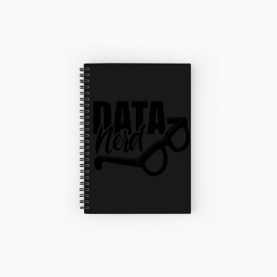 Data Nerd Analysis numbers Analyst Funny Spiral Notebooks   Ruled Line