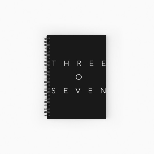 307 Area Code Wyoming Spiral Notebooks   Ruled Line