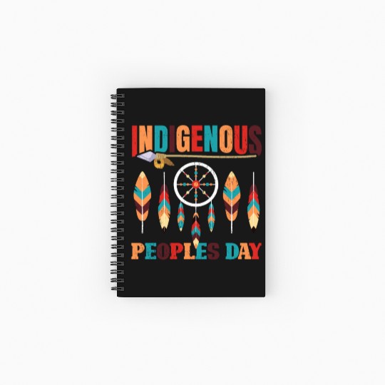 Native American Indigenous Peoples Day Spiral Notebooks   Ruled Line