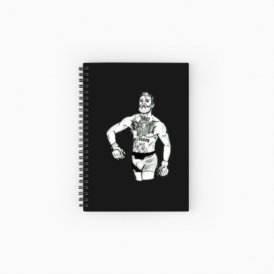 Conor McGregor Boxing Spiral Notebooks   Ruled Line