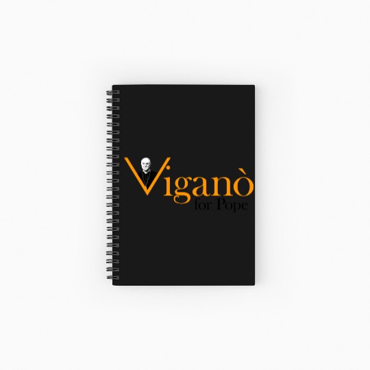 Viganò For Pope Spiral Notebooks   Ruled Line