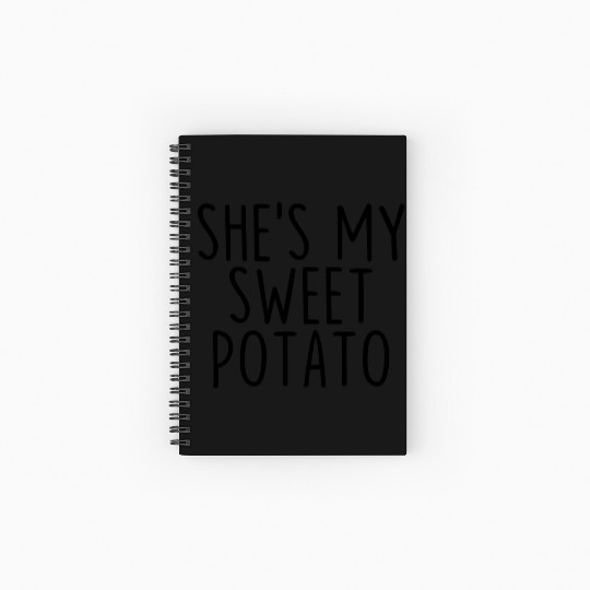 She's My Sweet Potato Spiral Notebooks   Ruled Line