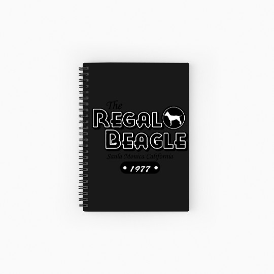 The Regal Beagle Three s Company Spiral Notebooks   Ruled Line