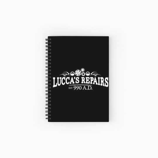 Lucca s Repairs Chrono Trigger Cross Spiral Notebooks   Ruled Line