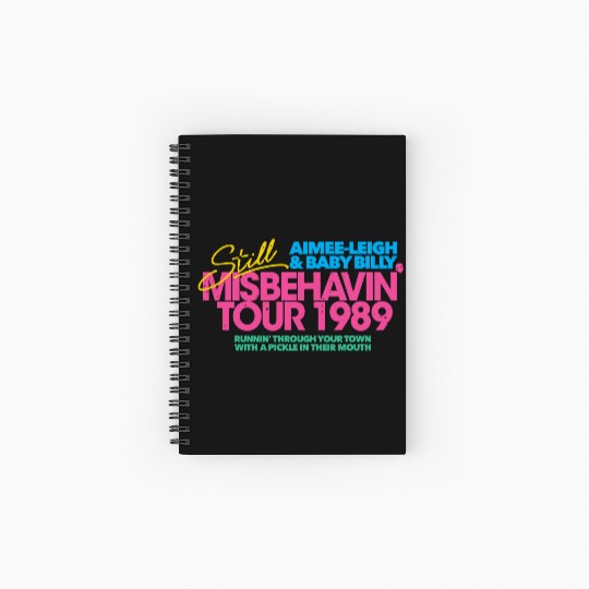 Righteous Gemstones Misbehavin Spiral Notebooks   Ruled Line