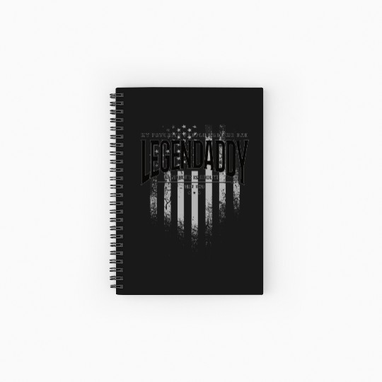 legendaddy nobody is cooler since 1978 Spiral Notebooks   Ruled Line
