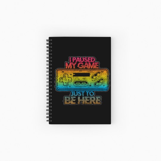 Computers Geek Game Gaming Spiral Notebooks   Ruled Line