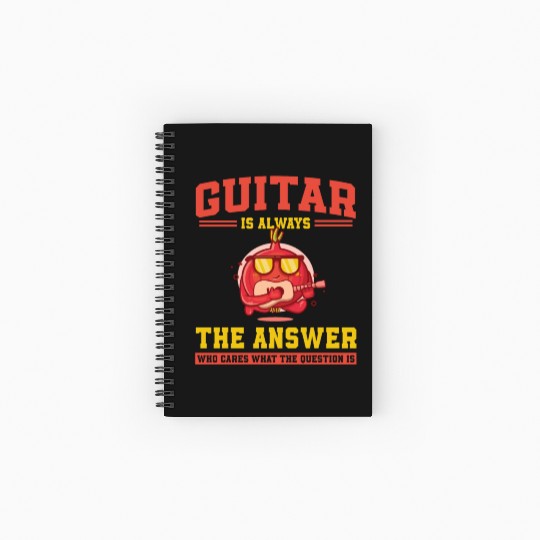 Onion Guitar Spiral Notebooks   Ruled Line