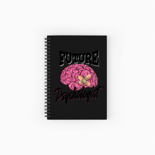Future psychologist - therapy psychology brain Spiral Notebooks   Ruled Line