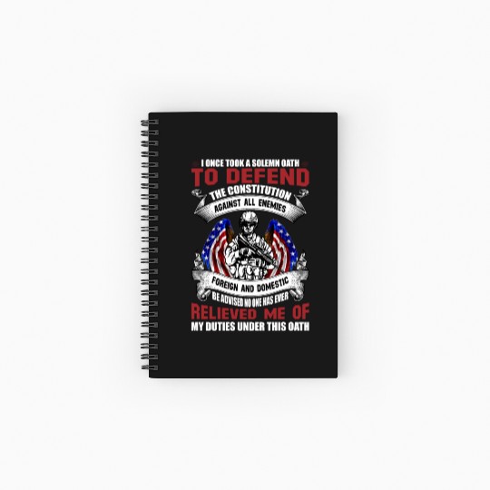 Veterans day celebration. Thank you veterans Spiral Notebooks   Ruled Line