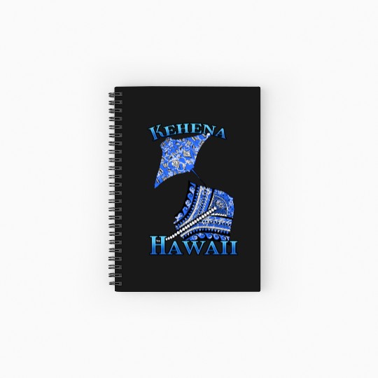 Kehena Vacation Tribal Stingrays Spiral Notebooks   Ruled Line