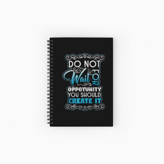 Job Own Company Work Spiral Notebooks   Ruled Line