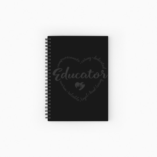 Educator, Teacher appreciation Spiral Notebooks   Ruled Line