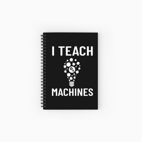 Machine Learning Engineering Algorithm AI Beginner Spiral Notebooks   Ruled Line