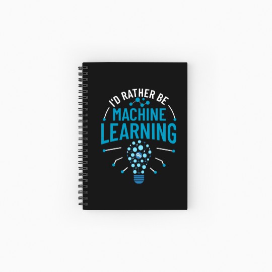 Machine Learning Engineering Algorithm AI Beginner Spiral Notebooks   Ruled Line