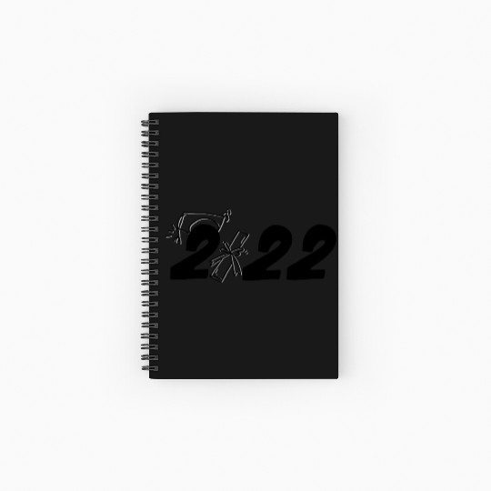 Mastered it 2022, Graduation, congratulations Spiral Notebooks   Ruled Line