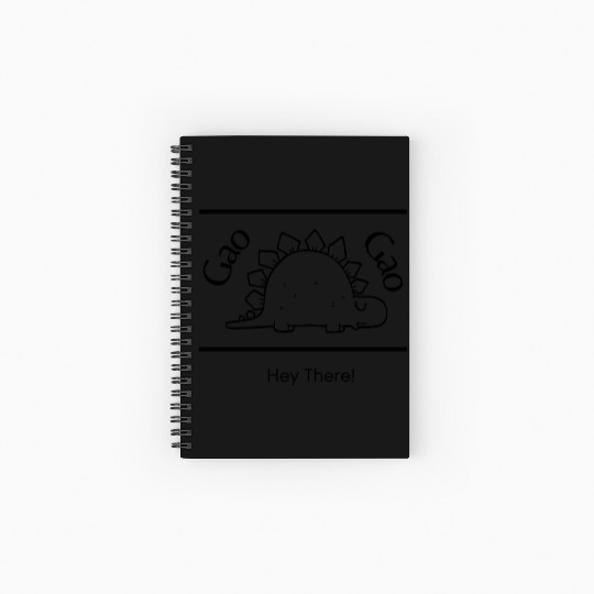 Hey There Spiral Notebooks   Ruled Line