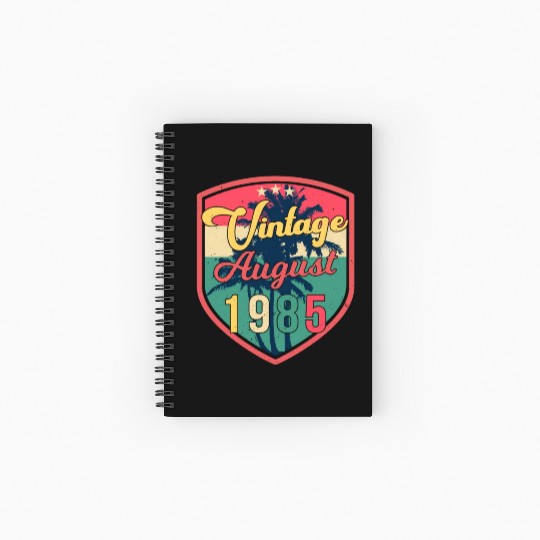 August 1985 Gift Idea Spiral Notebooks   Ruled Line