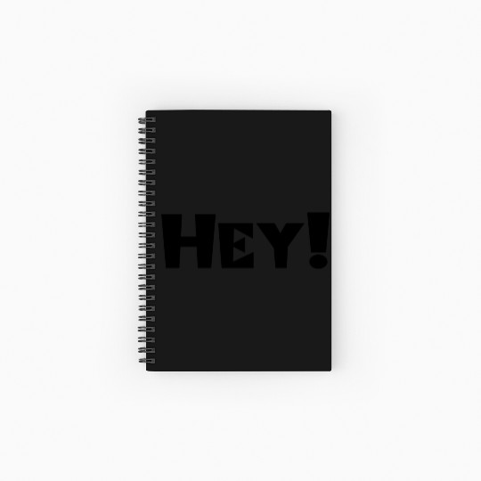 hey2 Spiral Notebooks   Ruled Line