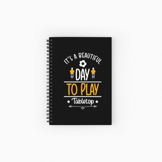 Tabletop Player Nerd Rpg Roleplay Card Game Board Spiral Notebooks   Ruled Line