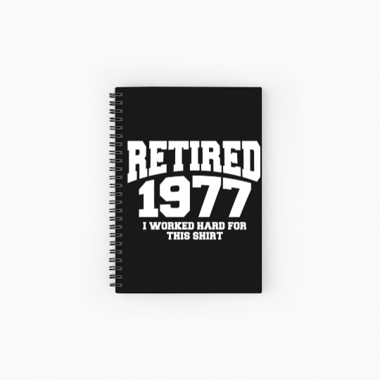 1977 Spiral Notebooks   Ruled Line