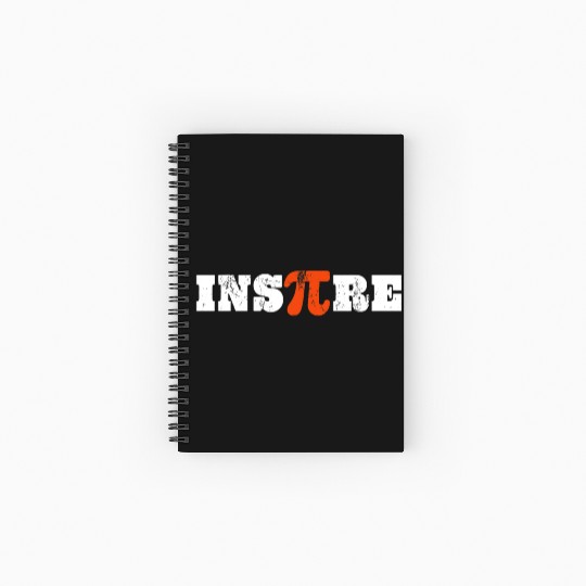 Inspire Pi Day Spiral Notebooks   Ruled Line Math Nerd Teacher Motivation